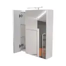 Дзеркальна шафа підвісна Qtap Albatross з підсвічуванням QT0177ZP600LW (QT0177ZP600LW) фото 3 Aquada.com.ua