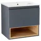 Тумба підвісна з умивальником Qtap Robin QT1372TPВ6002GWO