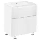 Тумба підлогова з умивальником Qtap Scorpio QT1471TNВ7013070CW (QT1471TNВ7013070CW) фото 1 Aquada.com.ua