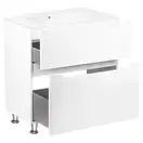Тумба підлогова з умивальником Qtap Scorpio QT1471TNВ7013070CW (QT1471TNВ7013070CW) фото 3 Aquada.com.ua