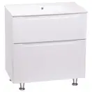 Тумба підлогова з умивальником Qtap Scorpio QT1471TNВ8013080CW (QT1471TNВ8013080CW) фото 1 Aquada.com.ua