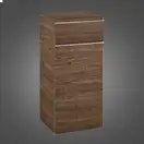 VILLEROY & BOCH VENTICELLO пенал 40,4*86,6*37,2см (ручка вариант2 белая) цвет Santana oak (A95012E1) фото 1 Aquada.com.ua