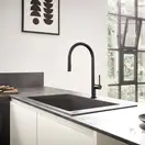 Кухонна мийка Hansgrohe S510-F660 770х510, Concretegrey (43313380)