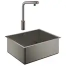 Набор Grohe мойка кухонная K700 31574AL0 + смеситель Minta Smartcontrol 31613A00 (31574AL031613A00)