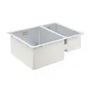 Кухонна мийка Grohe K700U 60-S 59.5/45 1.5 л, 1.5 чаші, сталь (31577SD1) (31577SD0)