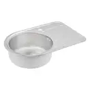 Кухонна мийка Qtap 6744L Satin 0,8 мм (QT6744LSAT08) (QT6744LSAT08) фото 4 Aquada.com.ua