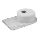 Кухонна мийка Qtap 6744L Satin 0,8 мм (QT6744LSAT08) (QT6744LSAT08) фото 5 Aquada.com.ua