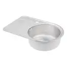 Кухонна мийка Qtap 6744R Satin 0,8 мм (QT6744RSAT08) (QT6744RSAT08) фото 4 Aquada.com.ua