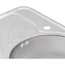 Кухонна мийка Qtap 6744R Satin 0,8 мм (QT6744RSAT08) (QT6744RSAT08) фото 6 Aquada.com.ua