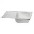 Кухонна мийка Qtap 7843 Satin 0,8 мм (QT7843SAT08) (QT7843SAT08) фото 4 Aquada.com.ua