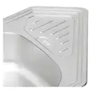 Кухонна мийка Qtap 9550 Satin 0,8 мм (QT9550SAT08) (QT9550SAT08) фото 6 Aquada.com.ua