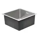Кухонна мийка Qtap D4843 Satin 2.7/1.0 мм (QTD484310) (QTD484310) фото 4 Aquada.com.ua