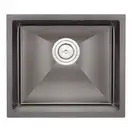 Кухонна мийка Qtap D4843BL Black 2.7/1.0 мм (QTD4843BLPVD2710) (QTD4843BLPVD2710) фото 1 Aquada.com.ua