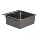 Кухонна мийка Qtap D5050BL Black 2.7/1.0 мм (QTD5050BLPVD10) (QTD5050BLPVD10) фото 4 Aquada.com.ua