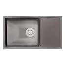 Кухонна мийка Qtap D7844BL Black 3.0/1.2 мм (QTD7844BLPVD12) (QTD7844BLPVD12) фото 1 Aquada.com.ua