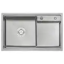 Кухонна мийка Qtap D7848-L Satin 3.0/1.2 мм (QTD7848L3012) (QTD7848L3012) фото 1 Aquada.com.ua
