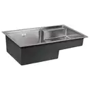 Кухонна мийка Qtap D7848-L Satin 3.0/1.2 мм (QTD7848L3012) (QTD7848L3012) фото 4 Aquada.com.ua