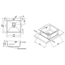 Кухонна мийка Qtap DK5050BL Black 2.7/1.0 мм (QTDK5050BLPVD2710) (QTDK5050BLPVD2710) фото 2 Aquada.com.ua