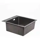 Кухонна мийка Qtap DK5050BL Black 2.7/1.0 мм (QTDK5050BLPVD2710) (QTDK5050BLPVD2710) фото 4 Aquada.com.ua