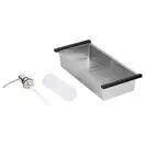 Набір 3 в 1 Qtap кухонна мийка DK6845L 3.0/1.2 мм Satin + сушарка + дозатор для миючого засобу (QTDK6845LSET3012) фото 9 Aquada.com.ua