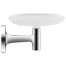 Мыльница подвесная Duravit Starck T, хром/матовое стекло (0099331000) фото 1 Aquada.com.ua