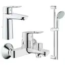 GROHE набор смесителей для ванны Bauloop  (123215m) (123215M) фото 3 Aquada.com.ua