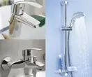 GROHE Набір змішувачів Eurosmart 3 в 1, для ванни і душа (123238S) (123238S) фото 8 Aquada.com.ua