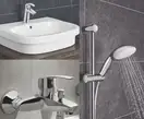 Набір змішувачів Grohe Eurosmart M-Size для ванної кімнати (123246M)