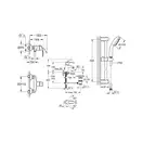 Grohe Eurosmart New Комплект для душа, хром (123576)