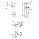 GROHE BauClassic Комплект змішувачів для ванни з душовим гарнітуром (123868S) фото 2 Aquada.com.ua
