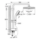 Набор смесителей Grohe Tempesta Cosmopolitan 126112R
