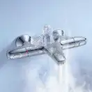 GROHE Набiр змiшувачiв EUROSMART 3 в 1, для ванни та душу з термостатом (34101TM) (34101TM) фото 5 Aquada.com.ua