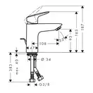 HANSGROHE Набор смесителей для ванны Logis  (1082019) фото 3 Aquada.com.ua