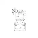 Набор смесителей для душа 3-в-1 Hansgrohe Focus (цвет - хром) (31662773) фото 3 Aquada.com.ua