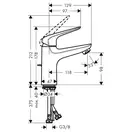 Набор смесителей для душа 3-в-1 Hansgrohe Novus/Crometta (цвет - хром) (71060112) фото 7 Aquada.com.ua