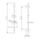 IMPRESE Набор смесителей (3 в 1) kit21082, душ фото 7 Aquada.com.ua