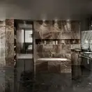 Керамогранит REX CERAMICHE REX MAGNUM I Marmi Marble Brown Lucido 80X80 (744475) фото 2 Aquada.com.ua