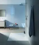 Душевой поддон 100 х 100 х 4 см Duravit Tempano, белый (720189000000000) фото 2 Aquada.com.ua
