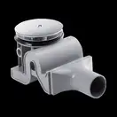Сифон для душових піддонів Hansgrohe Raindrain 90 XXL, хром (60067000)