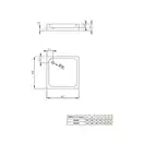 Душевой поддон Radaway Siros C Compact 900x900 мм (SBC9917-2) фото 3 Aquada.com.ua