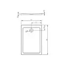 Душевой поддон Radaway Doros 1200х900 мм (SDRF1290-01) фото 3 Aquada.com.ua