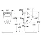 Grohe Bau Ceramic Пісуар, білий (39438000)