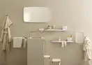 Полочка 300 мм Axor Universal Accessories, хром/стекло матовое (42838000) фото 3 Aquada.com.ua
