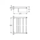 Полиця для рушників у ванну Grohe Essentials New (40800001)