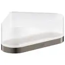 Полка угловая Grohe Selection, тёмный графит, матовый/стекло матовое (41038AL0) фото 1 Aquada.com.ua