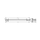 Поличка, Hansgrohe Rainfinity, хром (26844000)