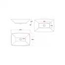 ARTCERAM Раковина накладная на столешницу ArtCeram Jazz 60 х 40 см, чёрный матовый (JZL002 03;00) фото 2 Aquada.com.ua