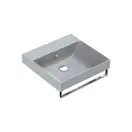 Раковина подвесная Catalano New Zero 50х50 см, satin cement/серий матовый (150ZPCS) фото 1 Aquada.com.ua