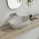 Раковина накладная на столешницу Catalano Green 60 х 40 см, Satin cement (160APGRLXCS) фото 3 Aquada.com.ua