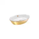 Раковина накладная на столешницу Catalano Gold & Silver 60 х 42 см (160VLNBO) фото 1 Aquada.com.ua